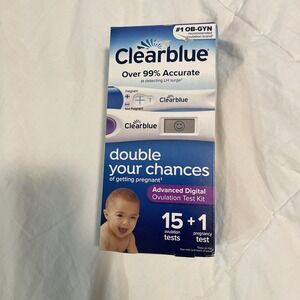 Clearblue Advanced Digital Ovulation Test Kit, 15 EXP 05/2027 (O9)